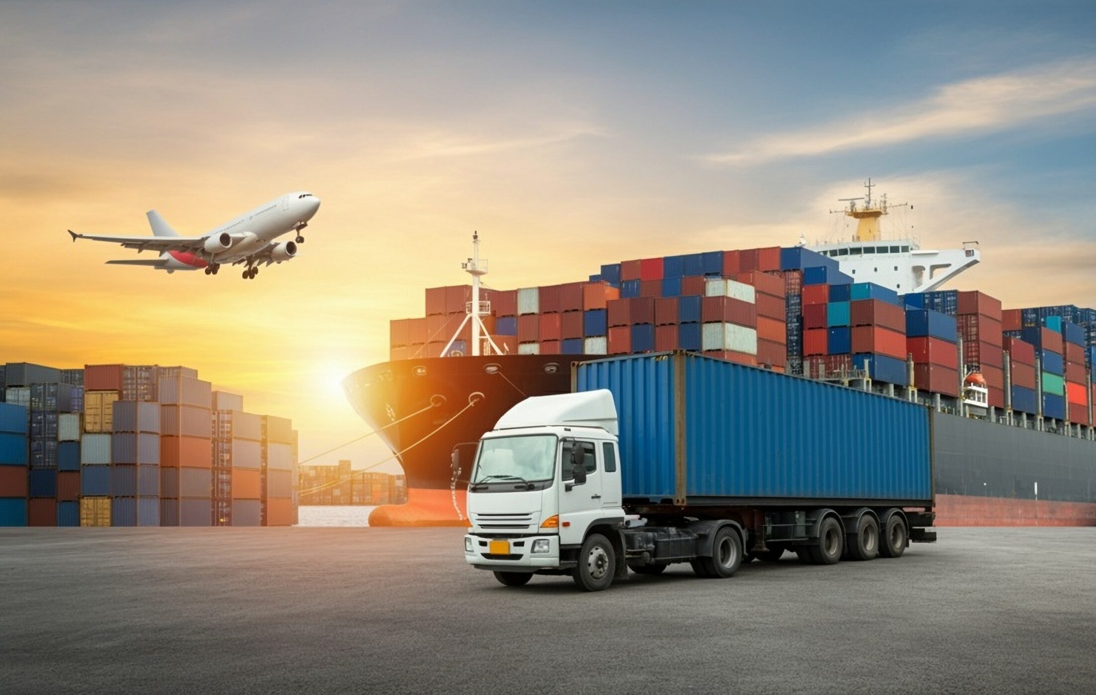 image of transportation logistics